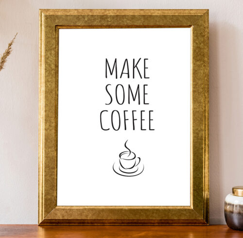 Make Some Coffee Wall Art - Image 4