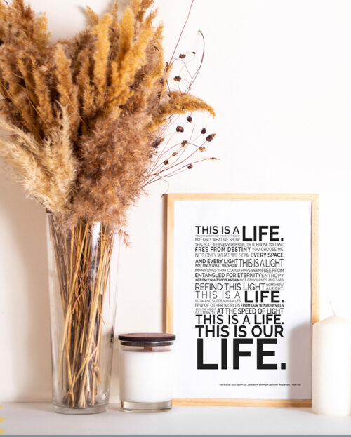 EEAAO Song Lyrics Wall Art - Image 5