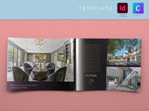 Luxury Real Estate Booklet | Open House Brochure