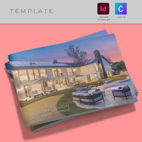 Luxury Real Estate Booklet Editable Template