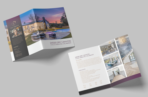 Real Estate Brochure Bifold Leaflet Editable Template - Image 8