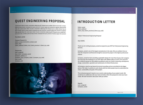 Solicited Business Proposal Editable Template - Image 3