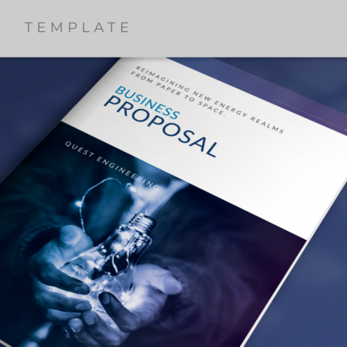 Solicited Business Proposal Editable Template