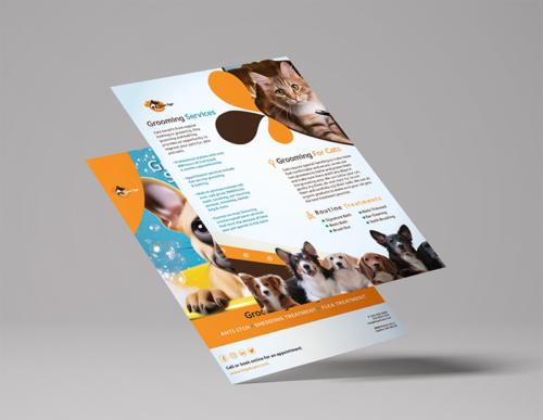 Pet Grooming Flyer Editable Template - Image 10