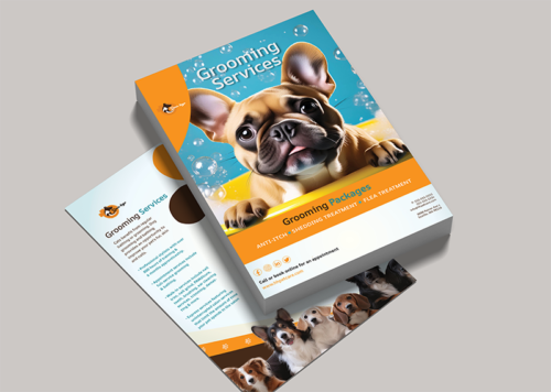 Pet Grooming Flyer | Pet Flyer | Pet Care