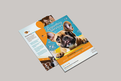 Pet Grooming Flyer Editable Template - Image 5