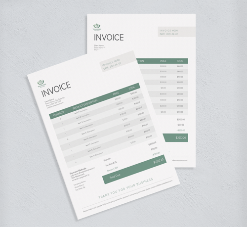 Minimalist Business Invoice - Image 4