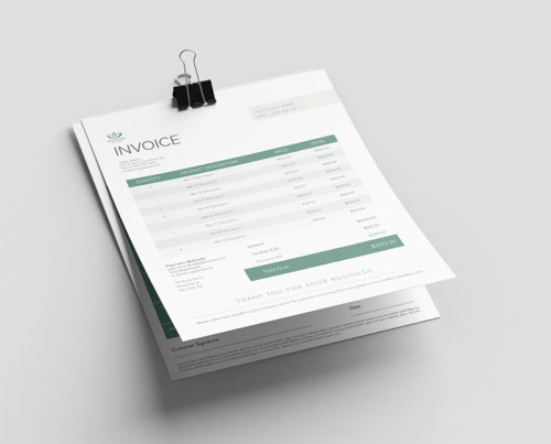 Minimalist Business Invoice - Image 5