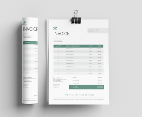 Minimalist Business Invoice - Image 6