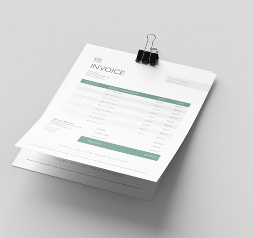 Minimalist Business Invoice - Image 7