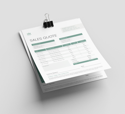 Sales Quote Editable Template - Image 5