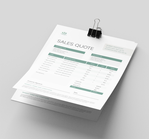 Sales Quote Editable Template - Image 7