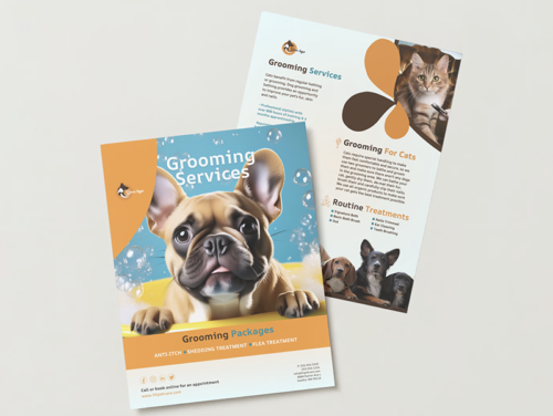 Pet Grooming Flyer Editable Template - Image 7